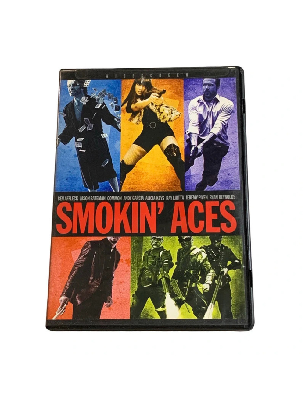 Smokin' Aces DVD Widescreen Action Crime Thriller Ben Affleck Ryan
